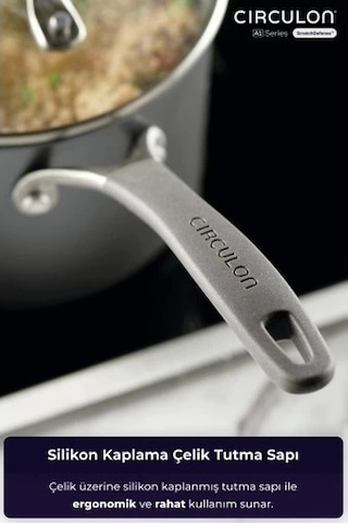 Circulon 18 Cm Kapaklı Sos Tenceresi Çok Renkli