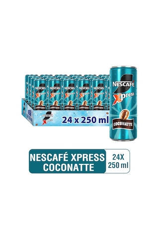 Nescafé Xpress Coconatte Soğuk Kahve 250 Ml X24 Hazır