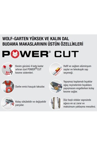 Wolf Garten Hs-B Çit Biçme  Makası