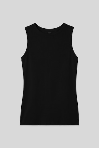 Tommy Life Siyah Slim Fit Basic O Yaka Sıfır Kol Kadın Atlet - 97313