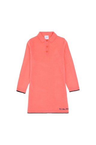U.S. Polo Assn. Kız Çocuk Nar Çiçeği Polo Yaka Triko Elbise 50297179-VR239