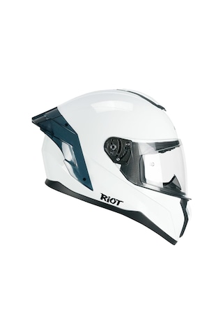 Cgm 330A Rıot Sport Spoyler Kapalı Kask Beyaz