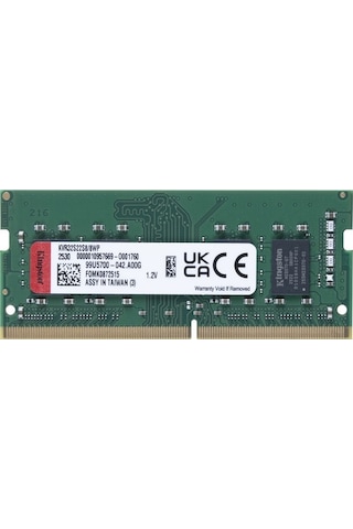 Kingston 8gb 3200 Ddr4 Kvr32s22s8/8wp Nb