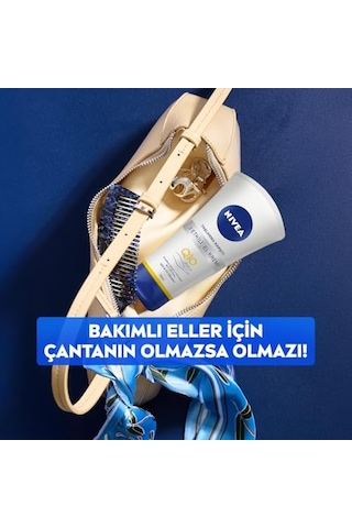 Nıvea Q10 Yaşlanma Karşıtı 3 Etkili El Kremi, 75 Ml, Yoğun Nemlendirici