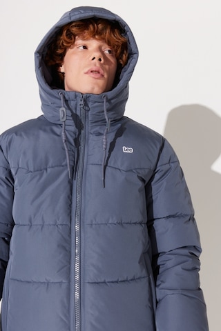 Lee Kapüşonlu Regular Fit Mavi Erkek Şişme Mont L88Bnya66 L88Bnya66 Mavi