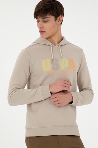 U.s. Polo Assn. Erkek Taş Sweatshirt 50293354-vr049 Taş