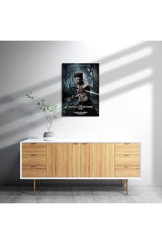 Cakasepetim The Wolverine Film Poster Ahşap Mdf Tablo