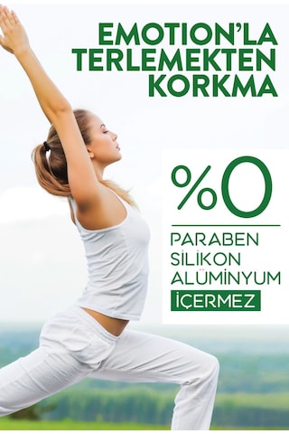 Emotion Natural Breeze Kadın Sprey Deodorant 3 x 150 ML