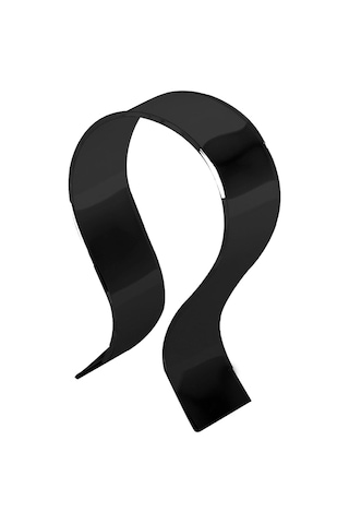 Mufunye Siyah Akrilik Kulaklık Tutucu - U Şekilli, Dayanıklı, Kablolu/kablosuz Kulaklıklar İçin Sergi Ve Saklama Sandalyesi