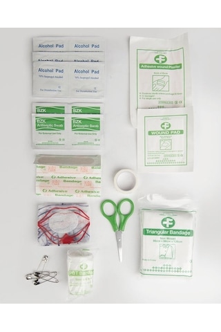 Sturm First Aid Yeşil İlk Yardım Çantası