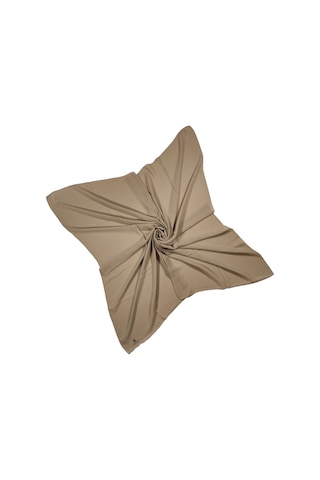 Mim Eşarp Mısırlı Eşarpları Aerobin Jazz Caz Eşarp 110x110 Cm Camel