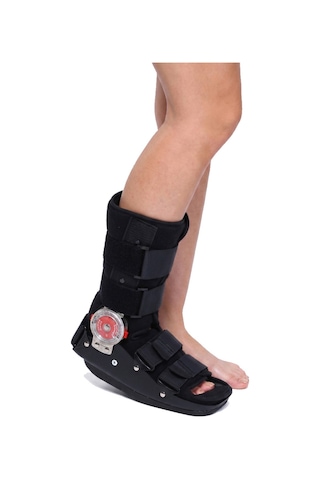 Code: Ort-365-kısa Rom Walker Açı Ayarlı Ortopedik Yürüme Botu Kısa Seçenekli Siyah