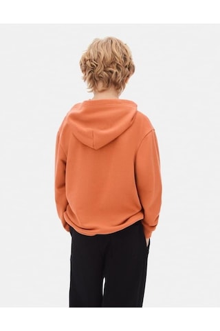 Nk Kids Erkek Kapuşonlu Sweatshirt 25knk49311 Turuncu