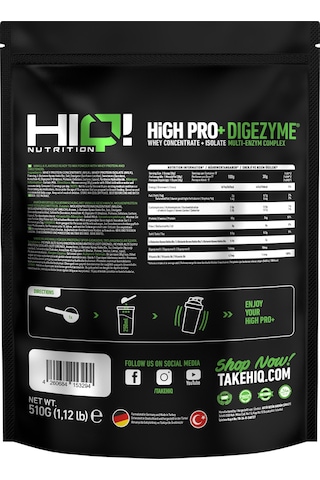 Hıq High Pro+ 510gr Vanılla Ice Cream Flavored