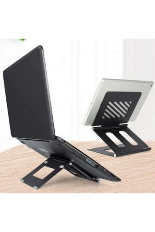 Ayarlanabilir Metal Dizüstü Destek Tabanı Katlanabilir Taşınabili