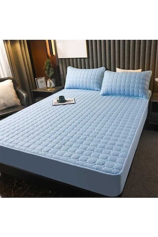 Yingfu 2022 Kalın Tüylü Yorganlı Battaniye Kılıfı, Mavi, 120x200+30 Cm Tekli Yatak Kılıfı DiğER