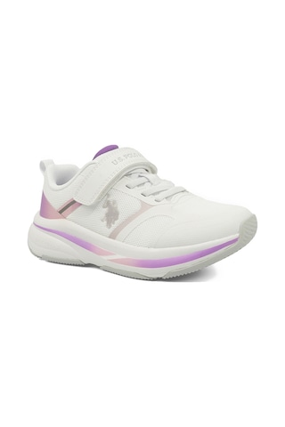 U.s. Polo Assn. Yute Jr 5pr Beyaz Kız Çocuk Spor Ayakkabı 000000000102027921 Beyaz-lıla