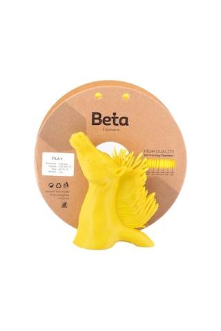 Beta Pla+ Filament Cyber Yellow