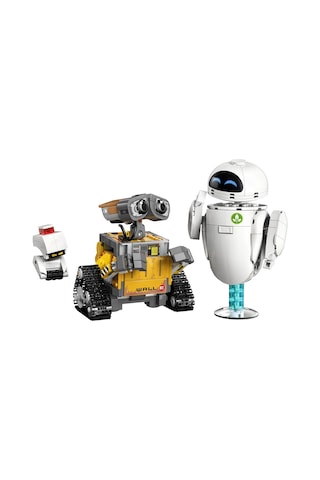 LEGO® ǀ Disney ve Pixar WALL-E ve EVE 43279 - Yetişkinler için Animasyon Film Temalı Koleksiyonluk Model Yapım Seti (811 Parça)