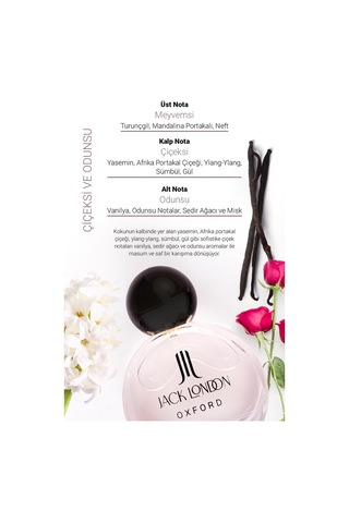 Jack London Oxford Kadın Parfüm EDT 50 ML