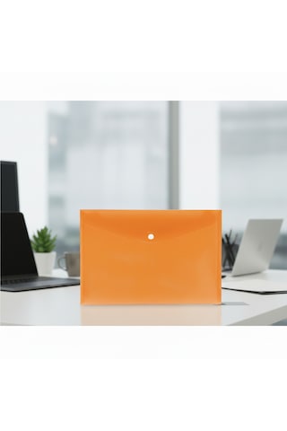 Ark Çıtçıtlı Zarf Dosya 18 Micron Şeffaf / Renkli 5 Adet 5