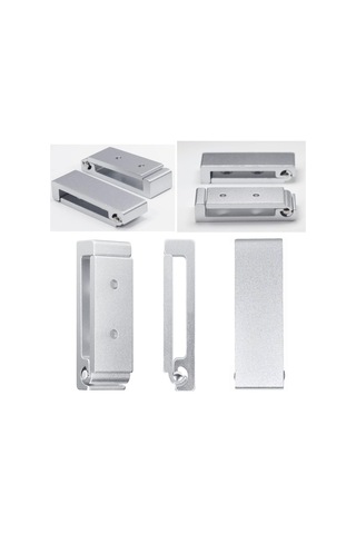 Katlanır Mont Askıları 6'lı Paket Alüminyum Alaşımlı Ağır Hizmet Tipi B Diğer