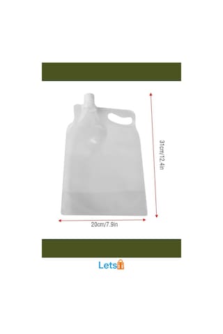 Katlanabilir Ultra Dayanıklı Bpa İçermeyen 1 Litre Plastik Kapaklı Su Torbası Çok Renkli