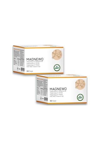 Magnewo Efervesan Magnezyum 30 Saşe x 2 Adet
