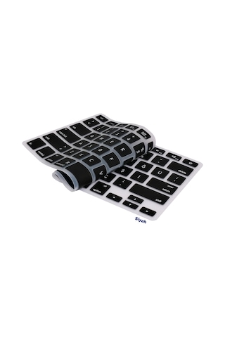Klavye Koruyucu Magic Keyboard-1 A1314 A1242 İle Uyumlu Us-ingilizceden Türkçeye Çeviri Siyah