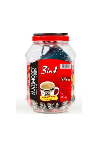Mahmood Coffee 3'ü 1 Arada Hazır Kahve 36'lı + Fincan