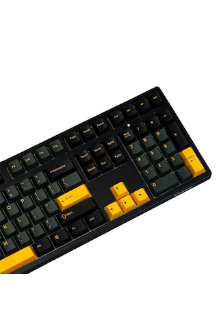 Akko 3108rf Black Gold Frost Pink Switch Kablosuz İngilizce Mekanik Gaming Klavye