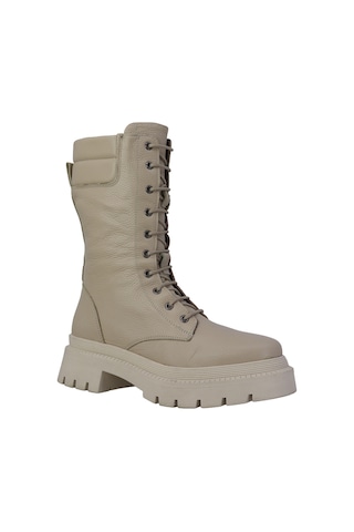 Albishoes Albini 2610075 Hakiki Deri Kadın Bot Bej