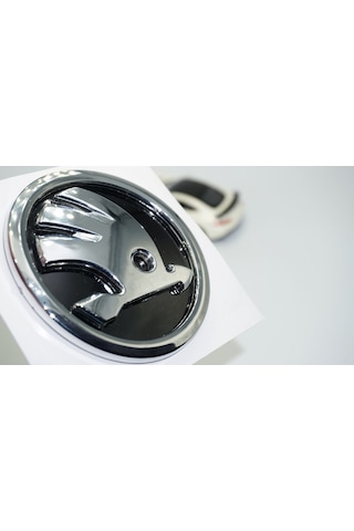 Dk Tuning Skoda Ön Kaput 9cm Yeni Nesil Logo Amblem