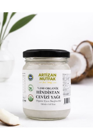 Organik Hindistan Cevizi Yağı Organik Hindistan Cevizi Yağı