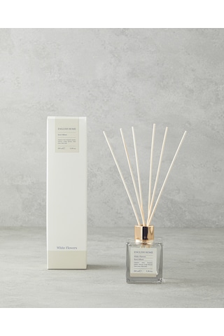 English Home Beyaz Çiçekler Çubuklu Oda Kokusu 100 Ml Beyaz Çiçek