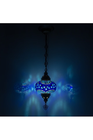 Tavan Sarkıt Avize Mozaik Lamba Gece Lambası Renkli