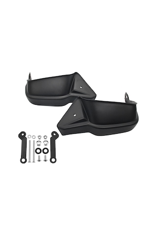 Springsun Nc700x/nc750x/s/dtc Motosiklet El Koruyucu Koruması - Siyah Abs Malzeme - Sürüşte El Koruması Sağlar - 2012-2019 Modelleri Uyumlu