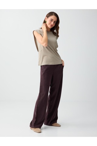 Jimmy Key Acı Kahve Normal Bel Normal Paça Cep Detaylı Uzun Pantolon 6sw185657803 Acı Kahverengi