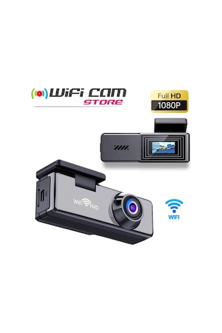 Dahili Wifi Dahili Mini Ekran 1080P Araç Kamerası