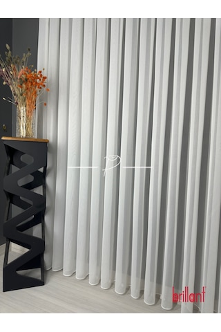 Tül Perde Brillant İtalyan Koleksiyon Armür FELİS-D019012 Çok Renkli