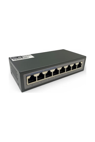 Novacom Nvc-hıs218g 8 Port Gigabit Plastik Kasa Ethernet Switch