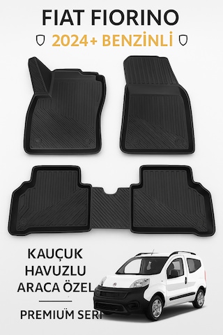 Fiat Fiorino 2024+ Benzinli 3d Havuzlu Oto Paspas