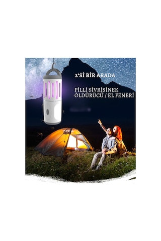 Vcm-03 Sivrisinek Kovucu Ve Öldürücü - Kamp Tipi Pilli