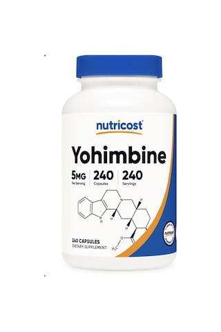 Nutricost Yohimbine 5 MG 240 Capsules