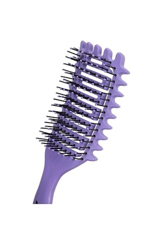 Nascita Magical Curl Bukle Belirginleştirici Mor Saç Fırçası - 58