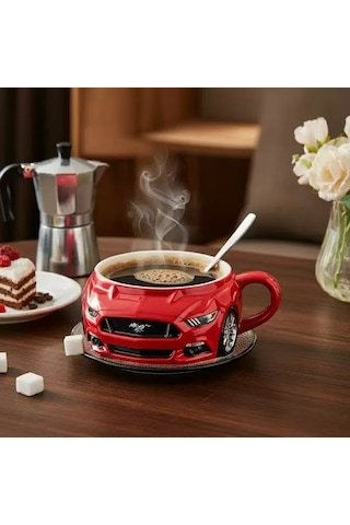 Aurora Mustangspor Ara Kahve Fincanıkırmızılı Kırmızı