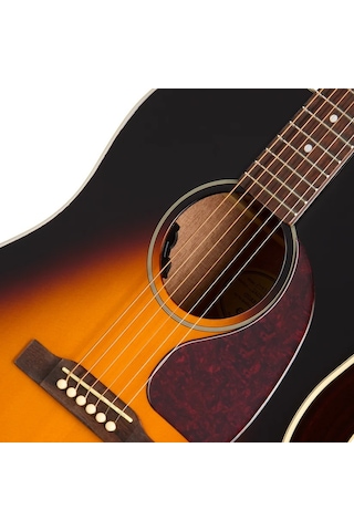 Epiphone J-45 Studio Elektro Akustik Gitar Vintage Sunburst