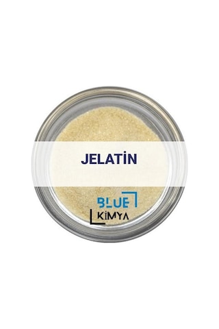Blue Kimya Toz Jelatin %100 Saf Sığır 240 Bloom 1 KG Blue Kimya Toz Jelatin %100 Saf Sığır 240 Bloom 1 KG