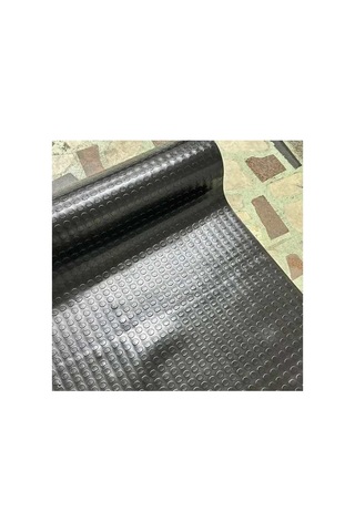 Pvc Desenli Zemin Kaplama Muşambası 2mm 1x5 Metre Kaymaz Araç Konteyner Oto Taban Kaplaması Siyah
