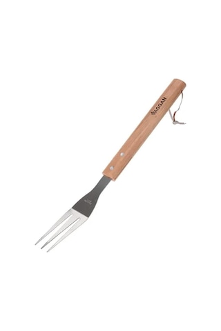 Via Gardenia Barbekü Çatal Ahşap Sap Paslanmaz Çelik 38cm Genel